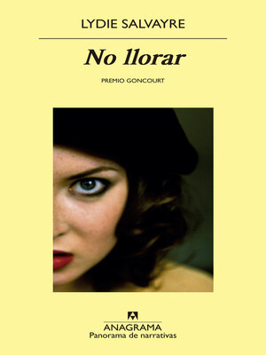 cover image of No llorar